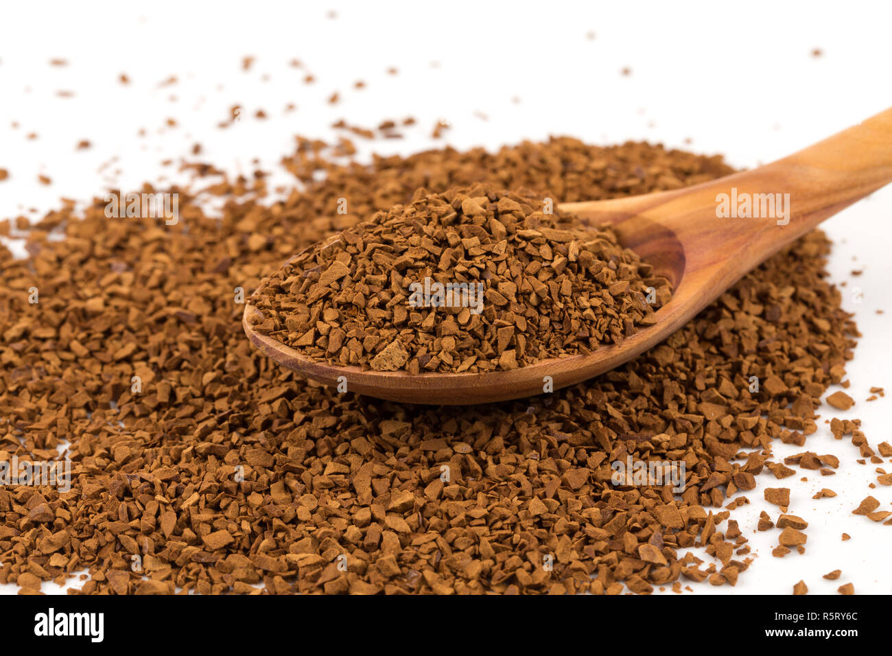 Pile of instant coffee grains Stock Photo - Alamy