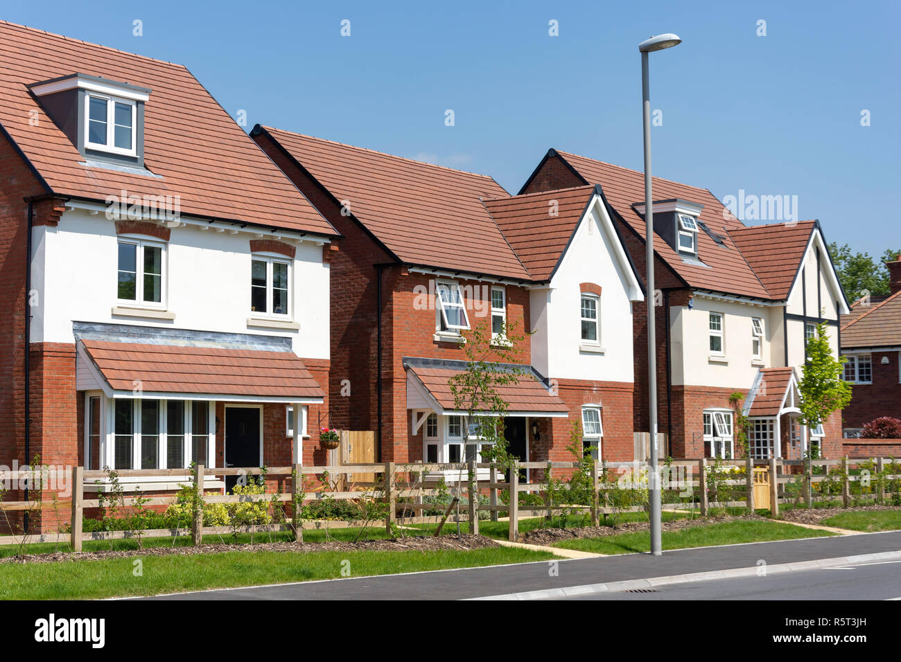 Westgate housing development, Road, Wareham, Dorset, England