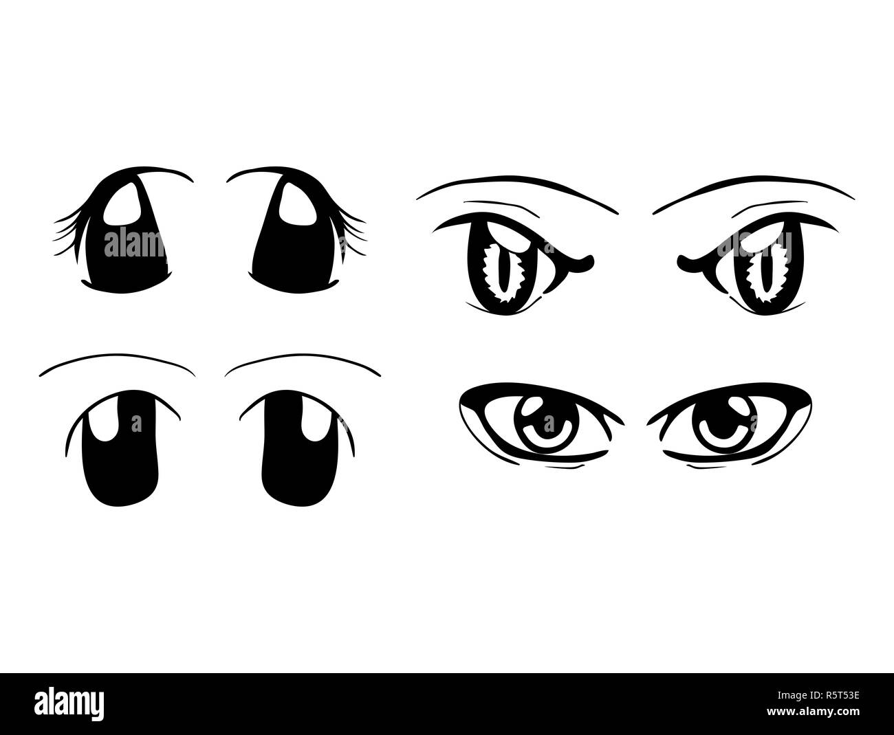 manga eyes vector symbol icon design. Beautiful illustration isolated on white background Stock Photo - Alamy manga eyes vector symbol icon design. Beautiful illustration isolated on white background Stock Photo - Alamy