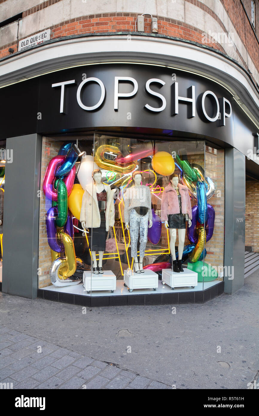 London pride window by Topshop/Topman for Topshop