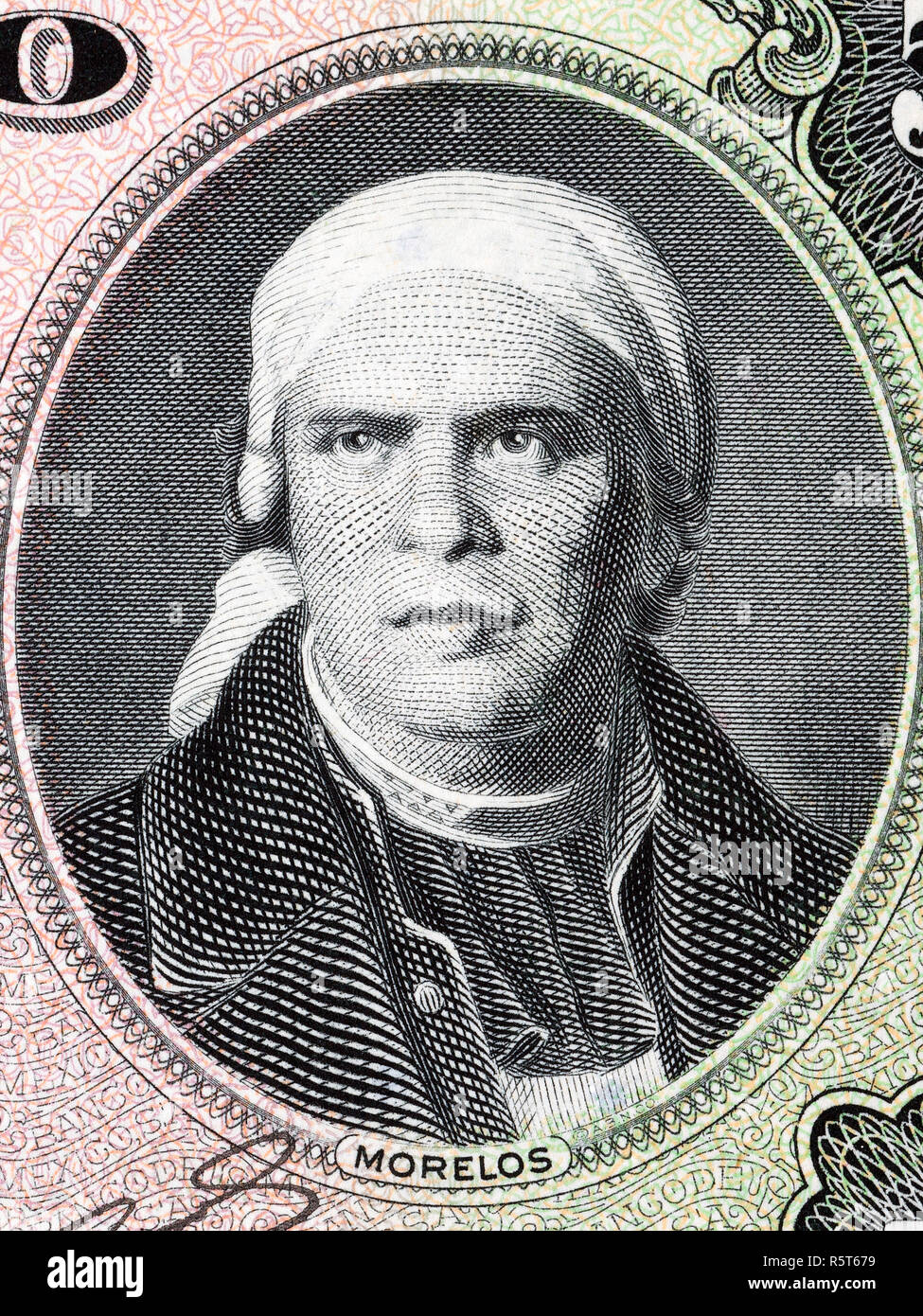 Jose Maria Morelos portrait Stock Photo Alamy