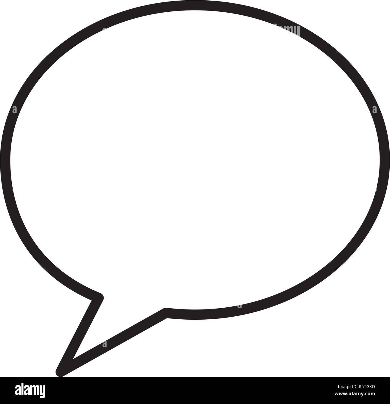 speech bubble message icon vector illustration design Stock Vector ...