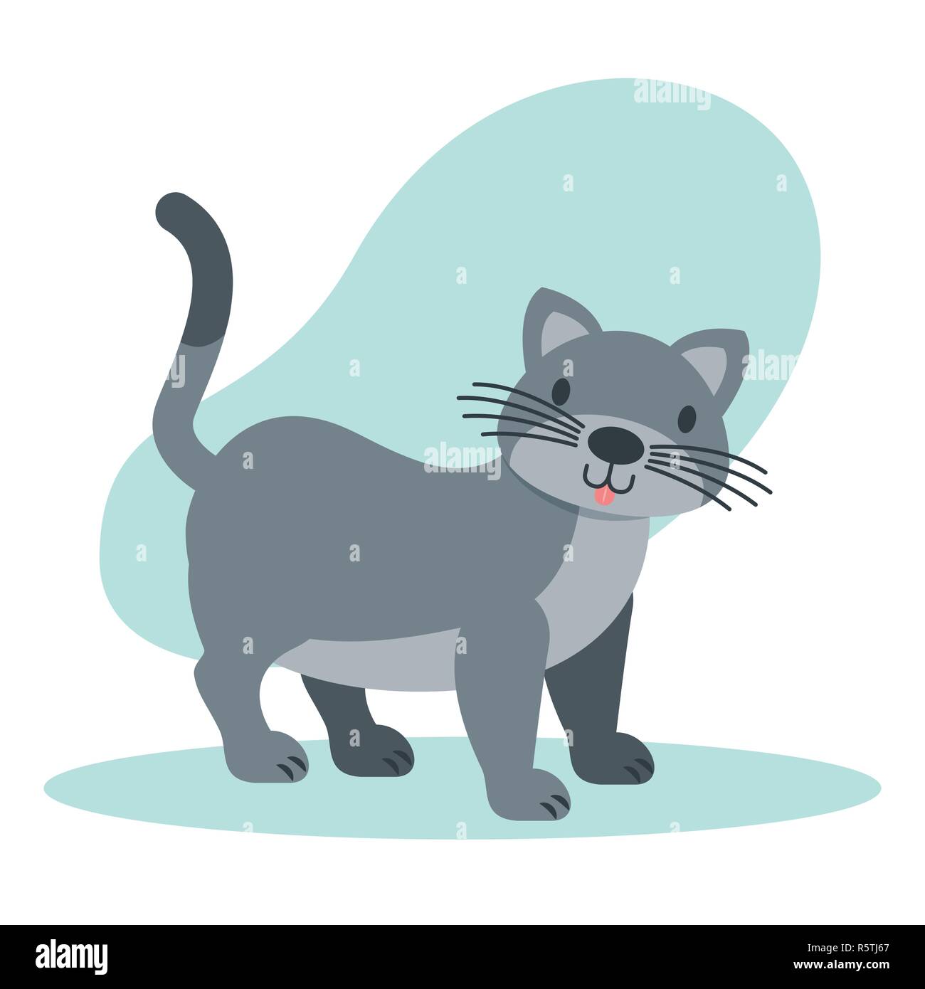 cat pet cartoon animal vector illustration design vector illustration ...