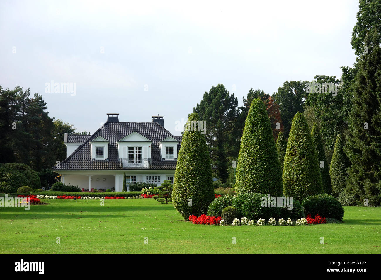 luxury villa in northern germany Stock Photo