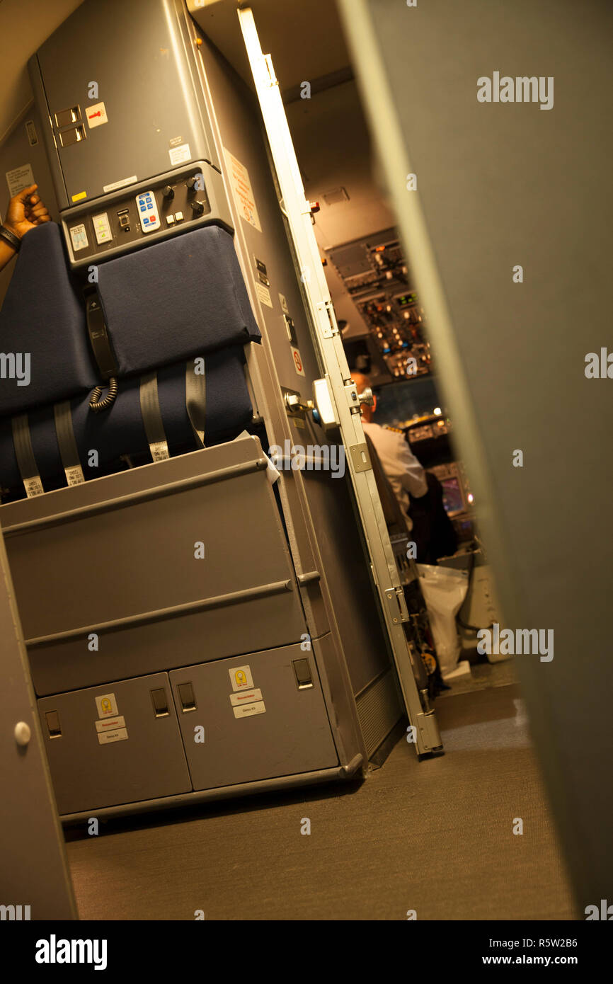 Boeing 777 Cockpit Door