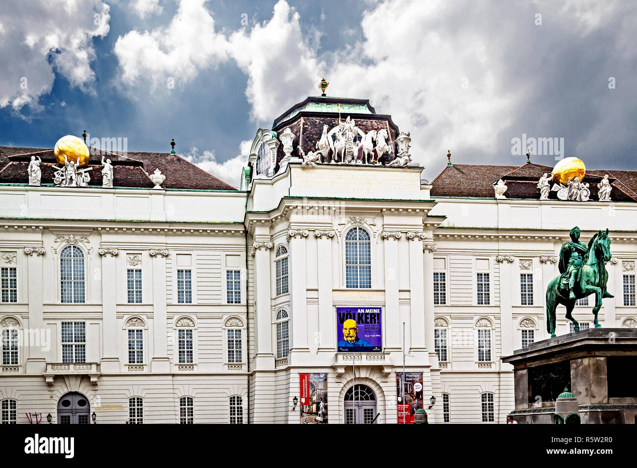 Wien, Hofburg, Österreich; Vienna (Austria), Hofburg, imperial palace Stock Photo