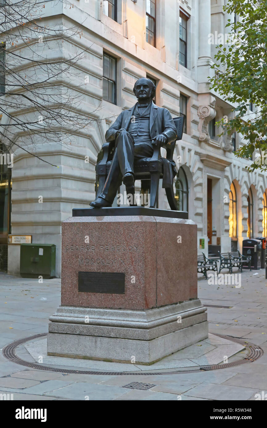 George Peabody Stock Photo