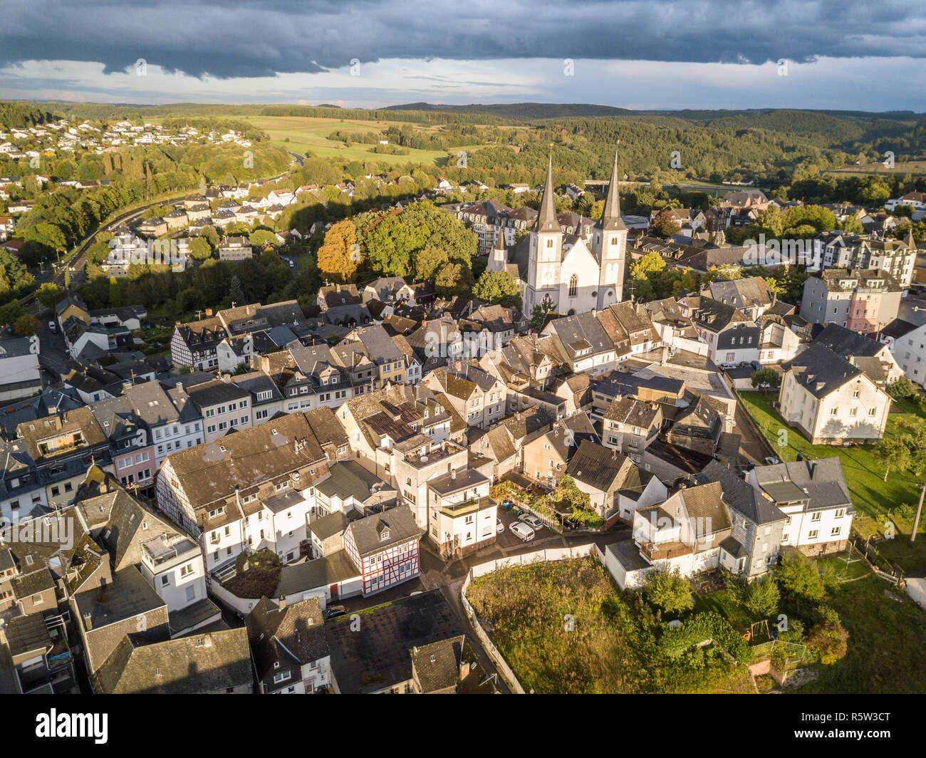 City of Montabaur, Germany Stock Photo