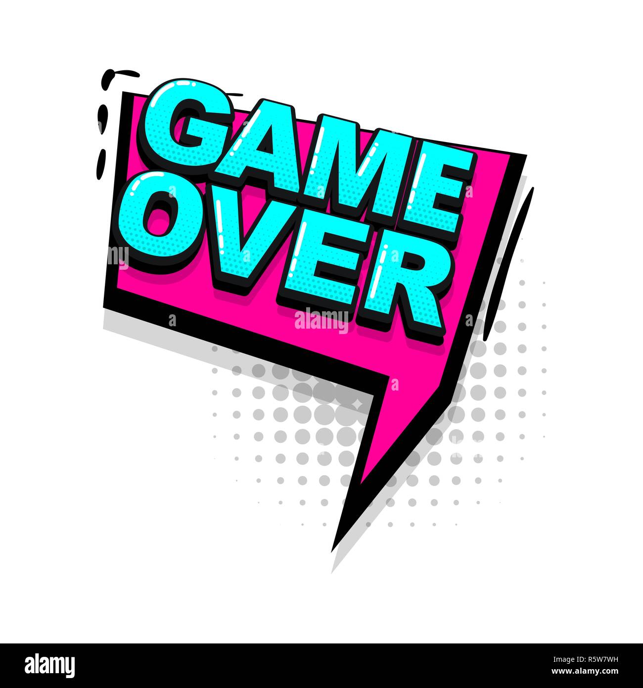 Comic text collection sound effects pop art style Stock Vector