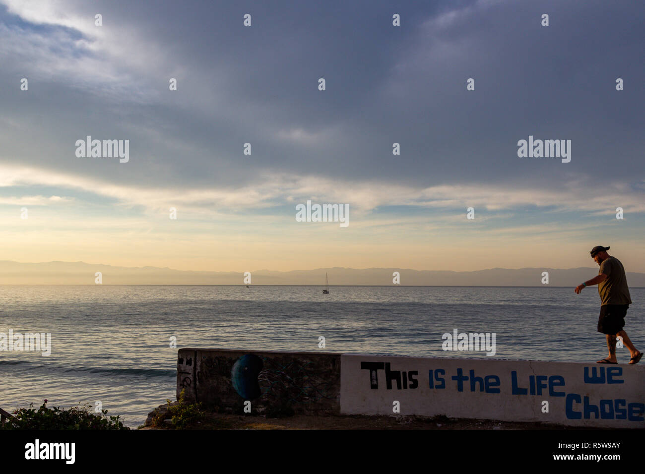 this is the life we chose Stock Photo