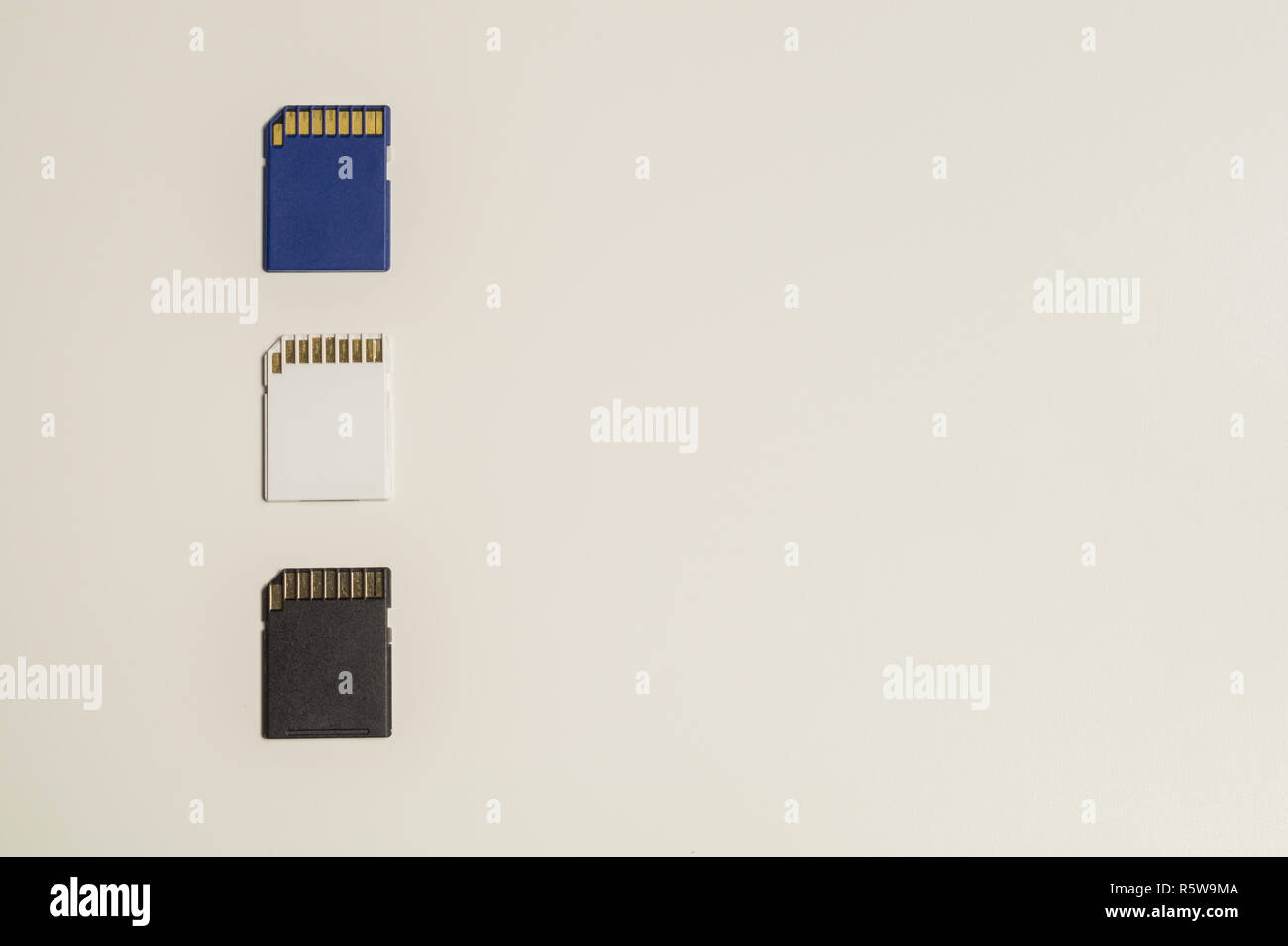 Memory card isolated on white background Stock Photo - Alamy