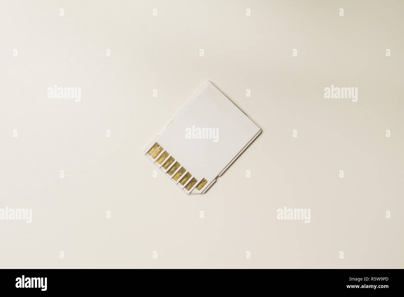 Memory card isolated on white background Stock Photo - Alamy
