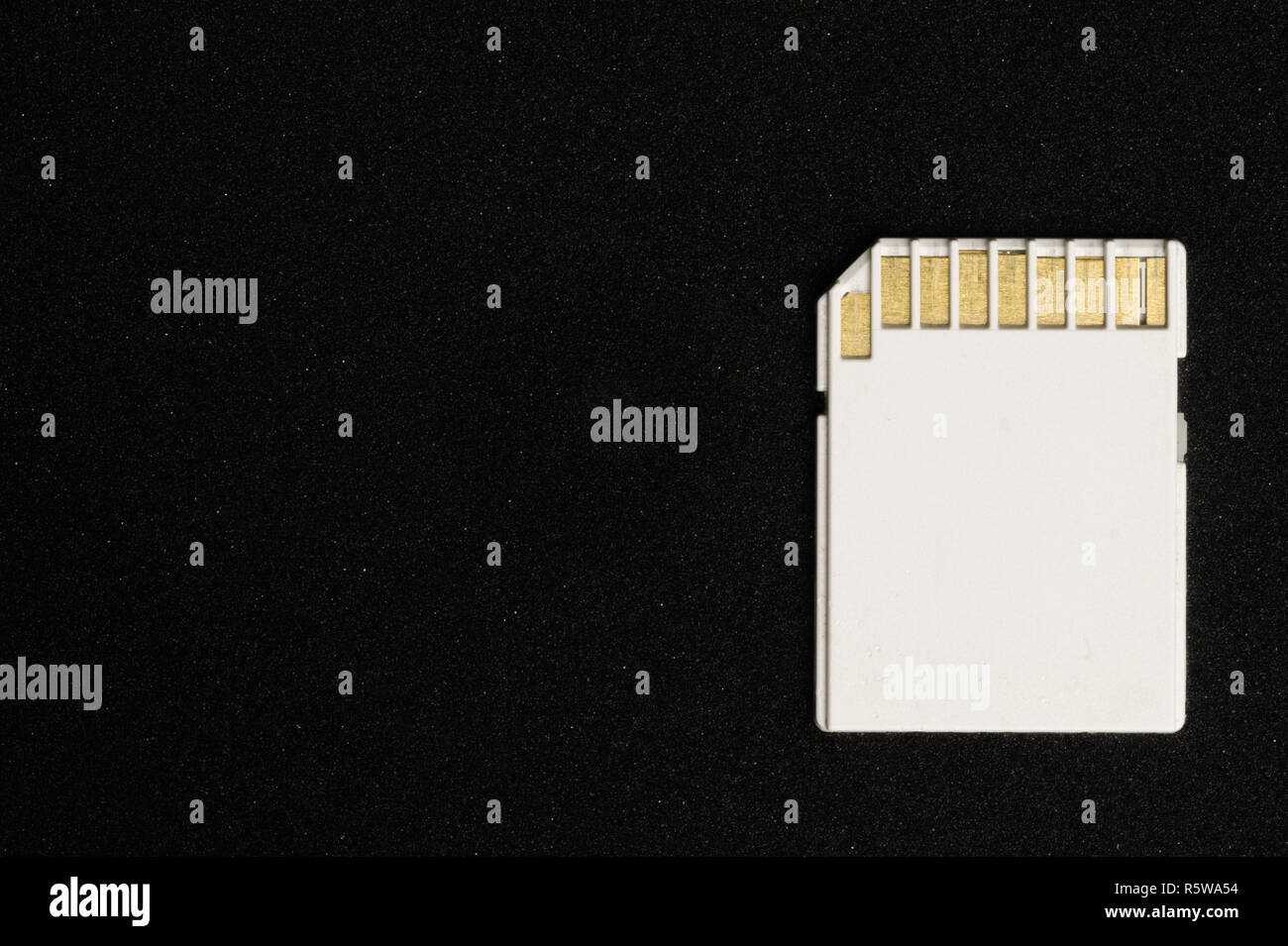 Memory card isolated on white background Stock Photo - Alamy