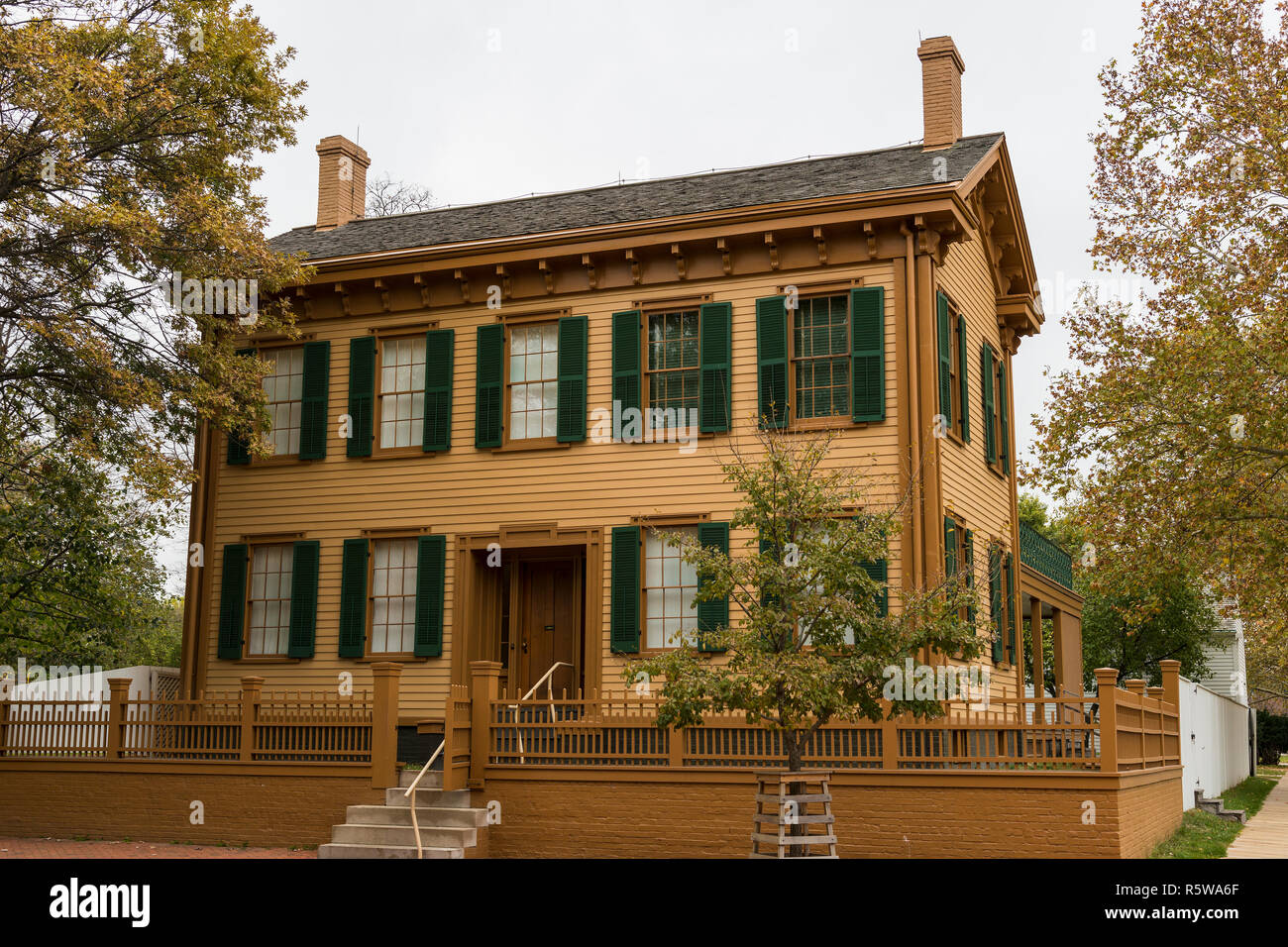 Abraham lincolns home hires stock photography and images Alamy