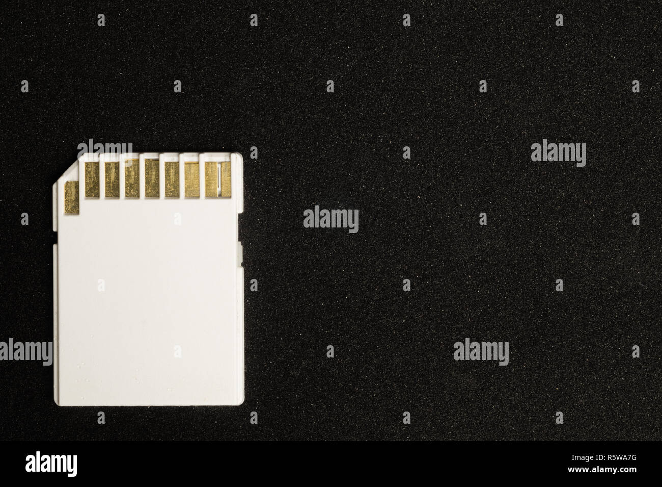 Memory card isolated on white background Stock Photo - Alamy