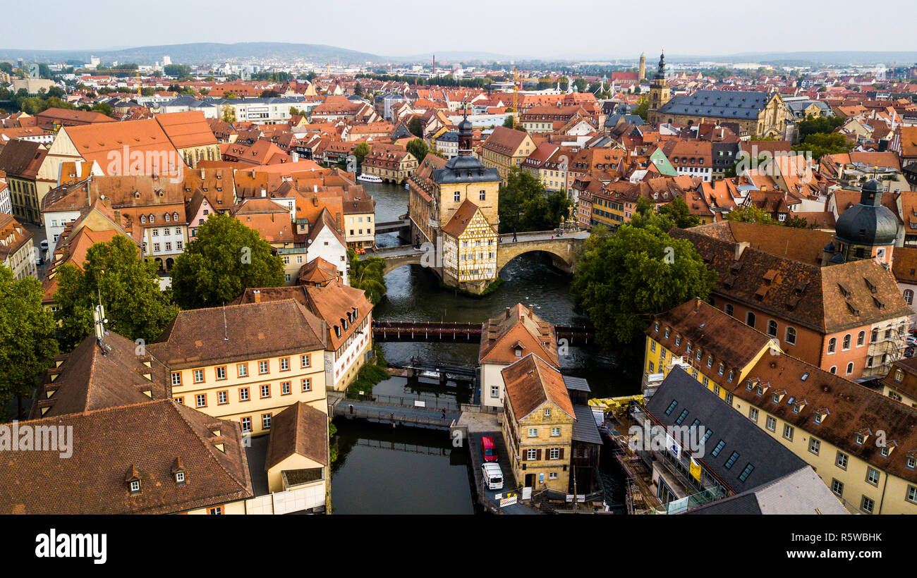 Altstadt or Old Town Bamberg, Germany Stock Photo - Alamy