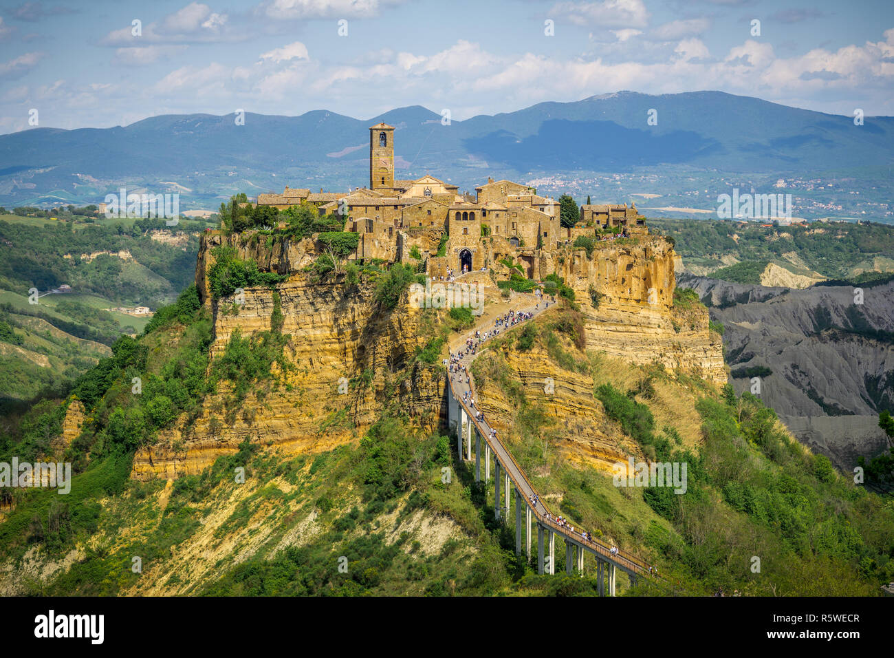 Civita di Bagnoregio, Umbria, Italy Stock Photo - Alamy