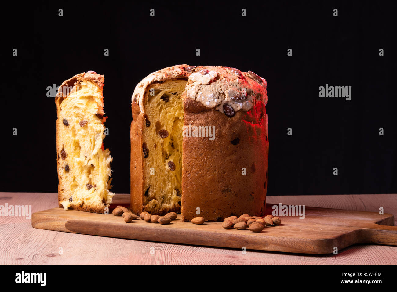 Homemade Fruit Cake Ready for Christmas Stock Photo Alamy