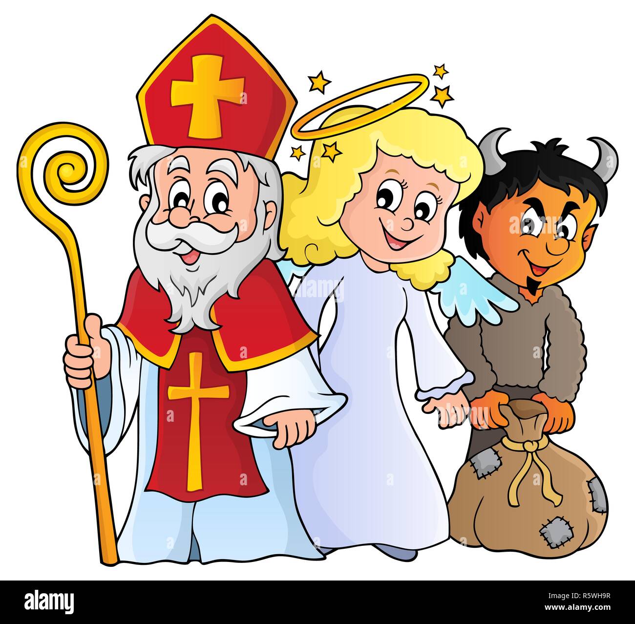 Saint Nicholas Day theme 1 Stock Photo Alamy
