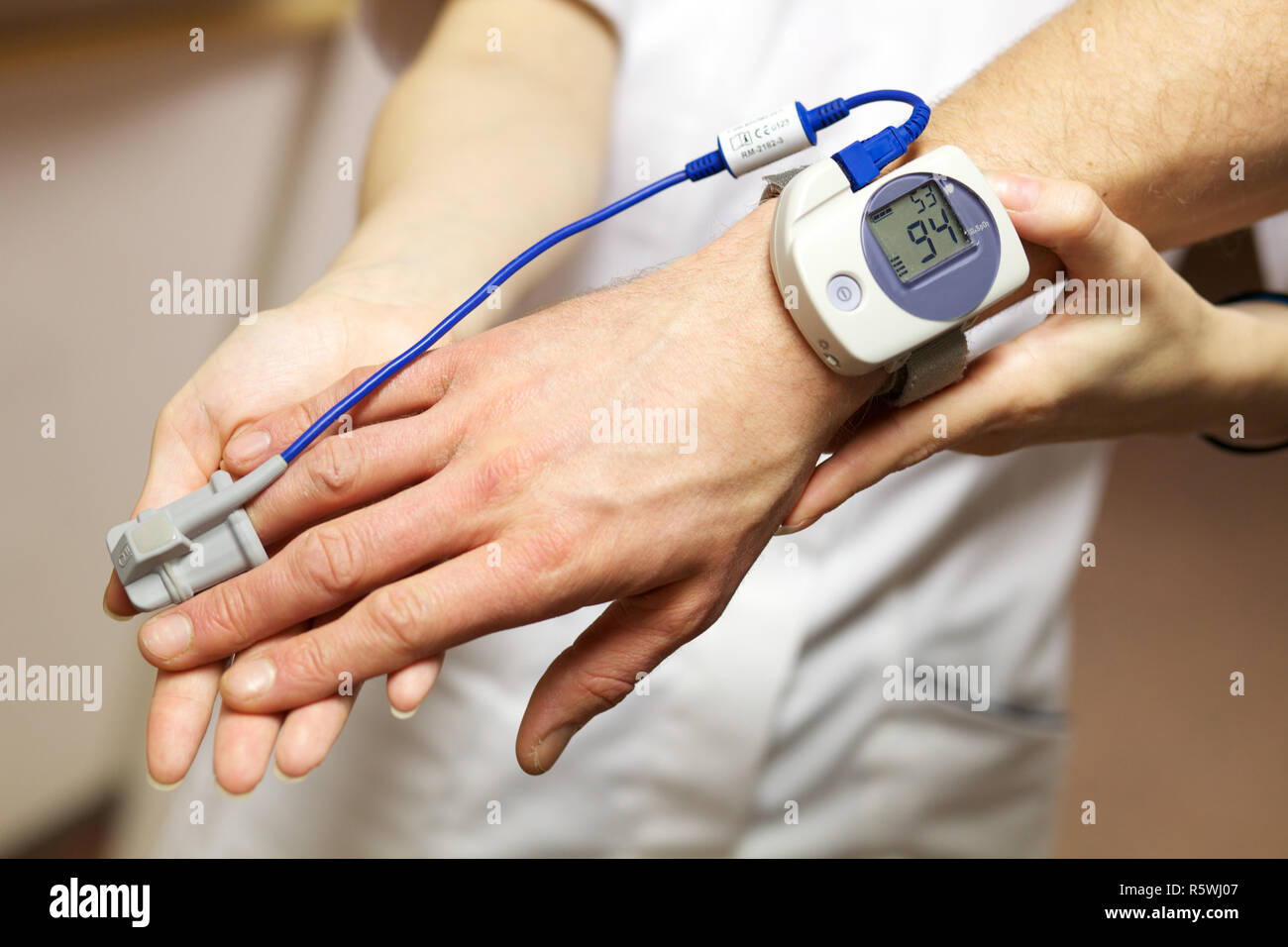Pulse oximeter hospital hi res stock photography and images Page