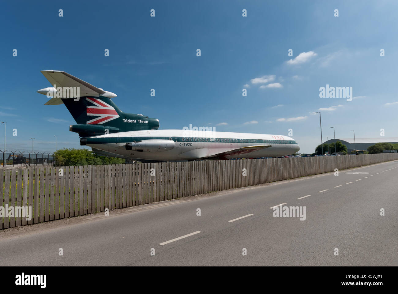 Trident Three, Manchester Airport Stock Photo