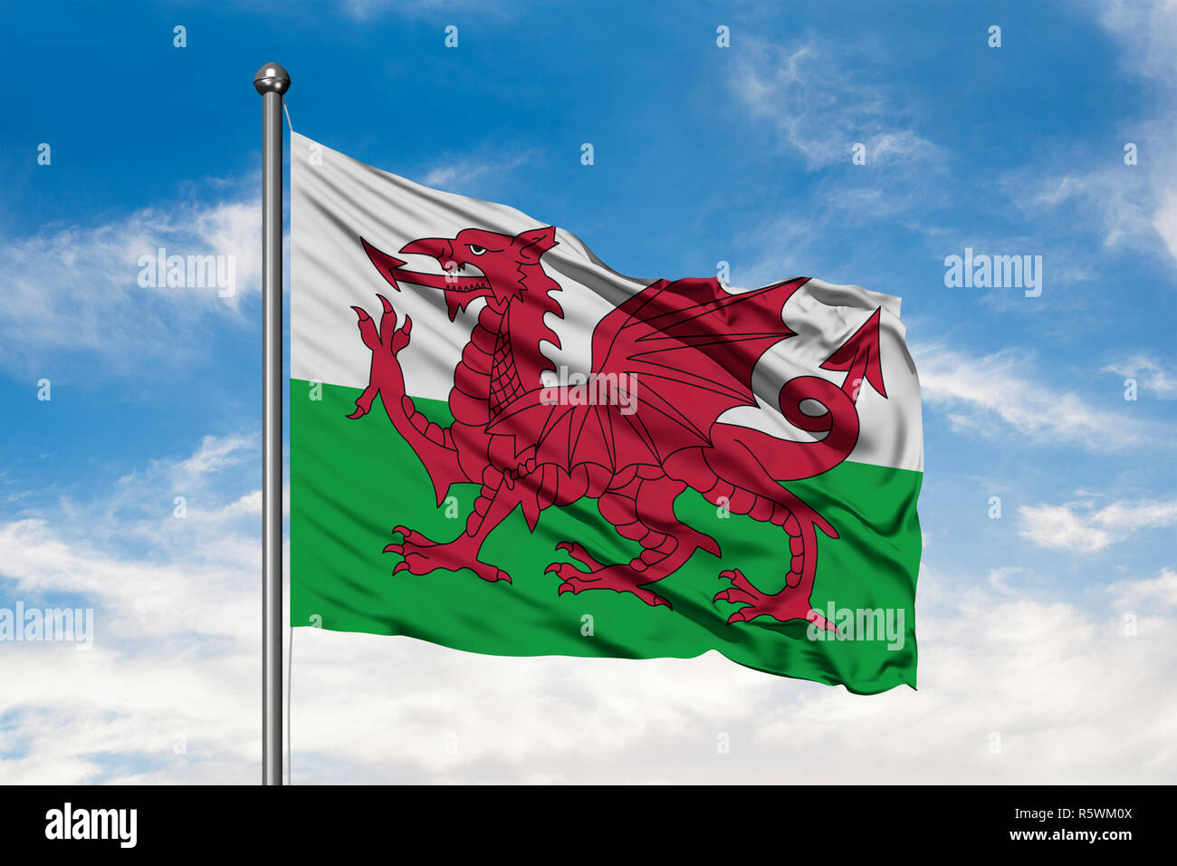 Welsh Flag High Resolution Stock Photography And Images Alamy