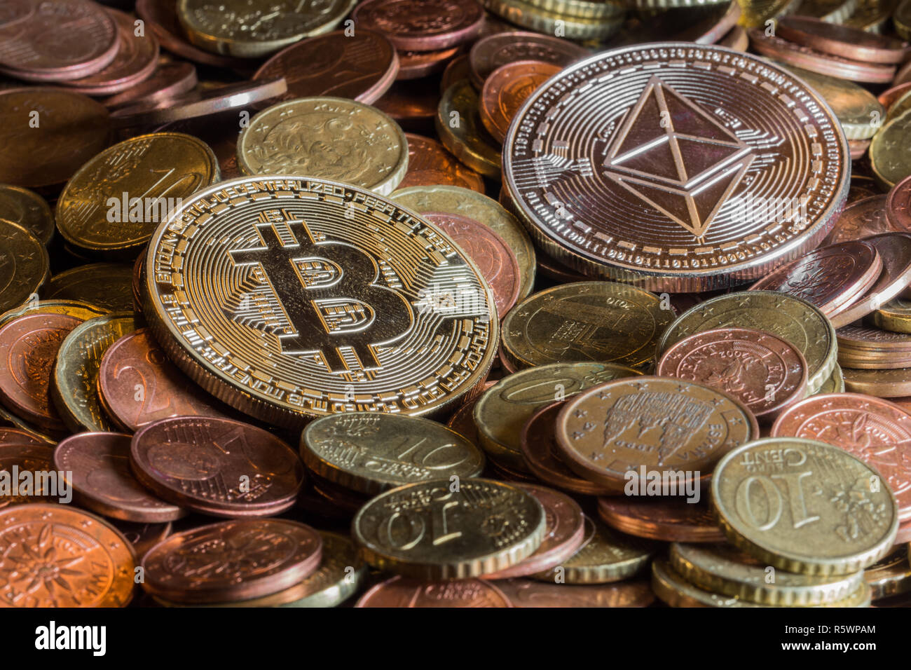 Ethereum euro hi-res stock photography and images - Alamy