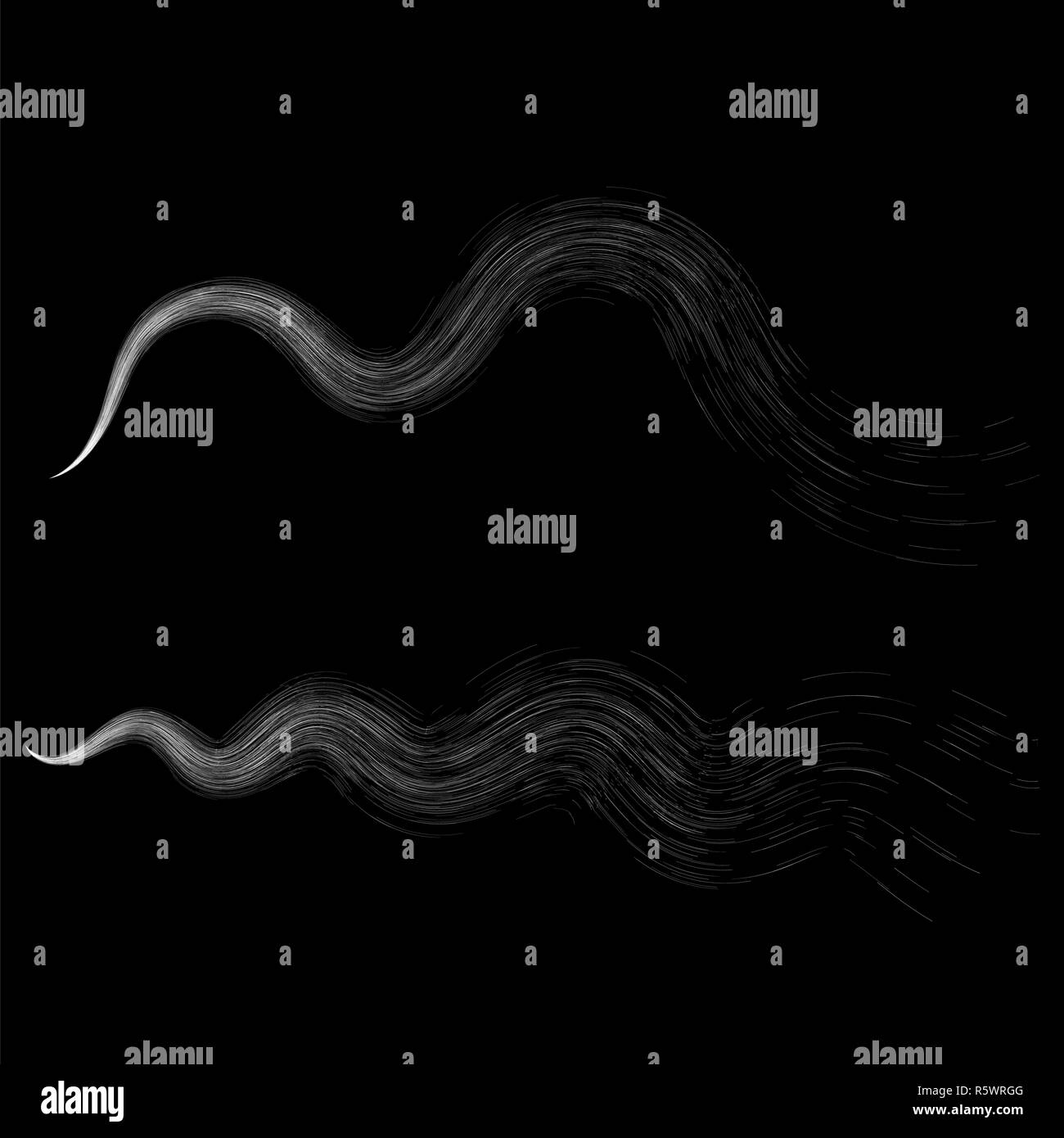 Two Streams Image Two Streams of Paint Stock Photo - Alamy