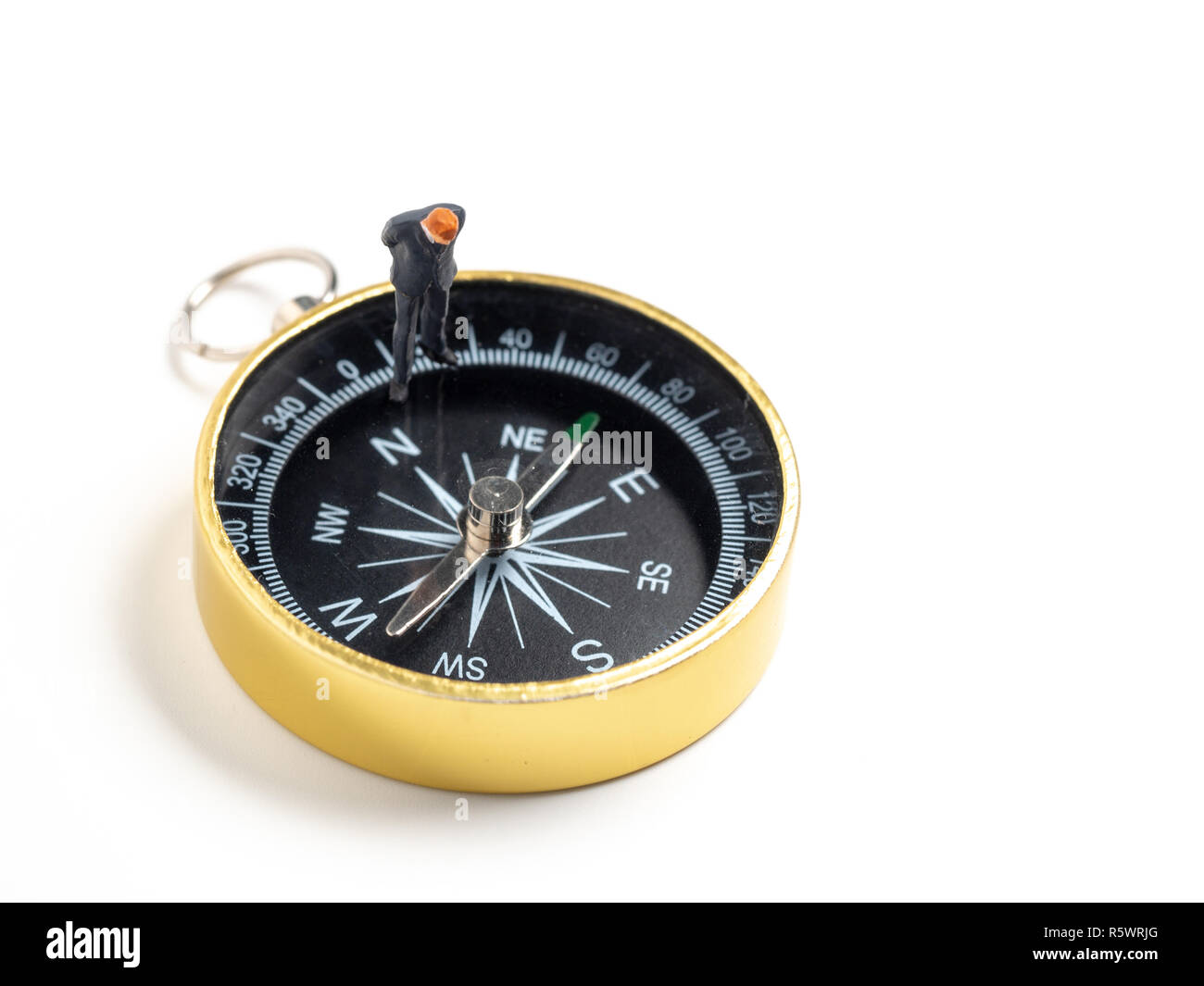 Miniature compass hi-res stock photography and images - Alamy