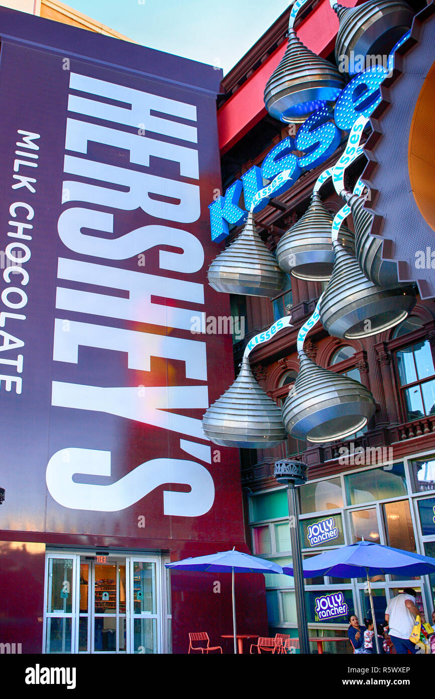 Hershey's Chocolate World in Las Vegas, Nevada Stock Photo Alamy