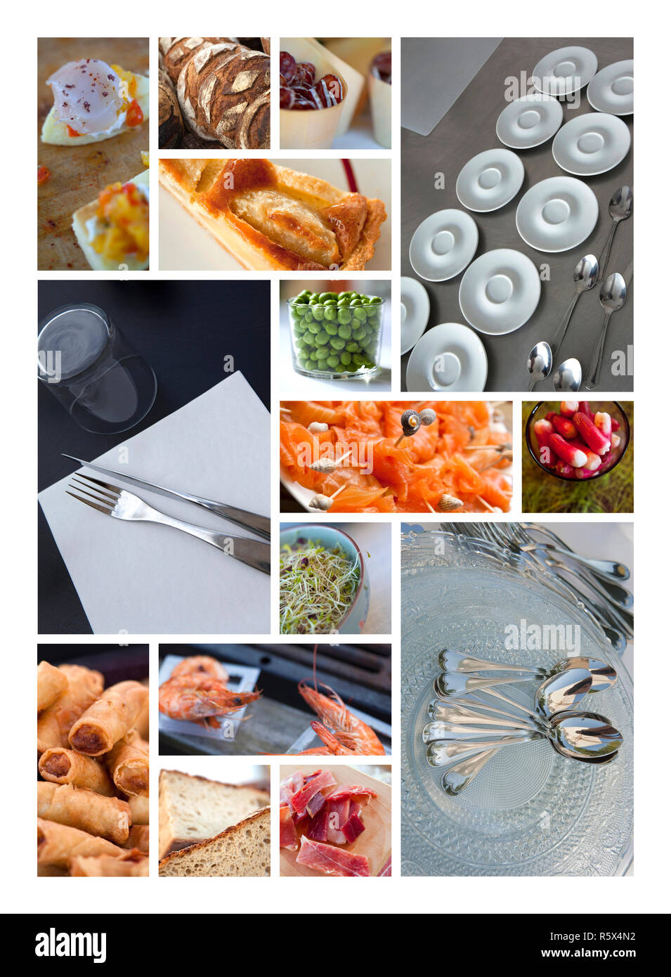 Dishes and cutlery Stock Photo Alamy