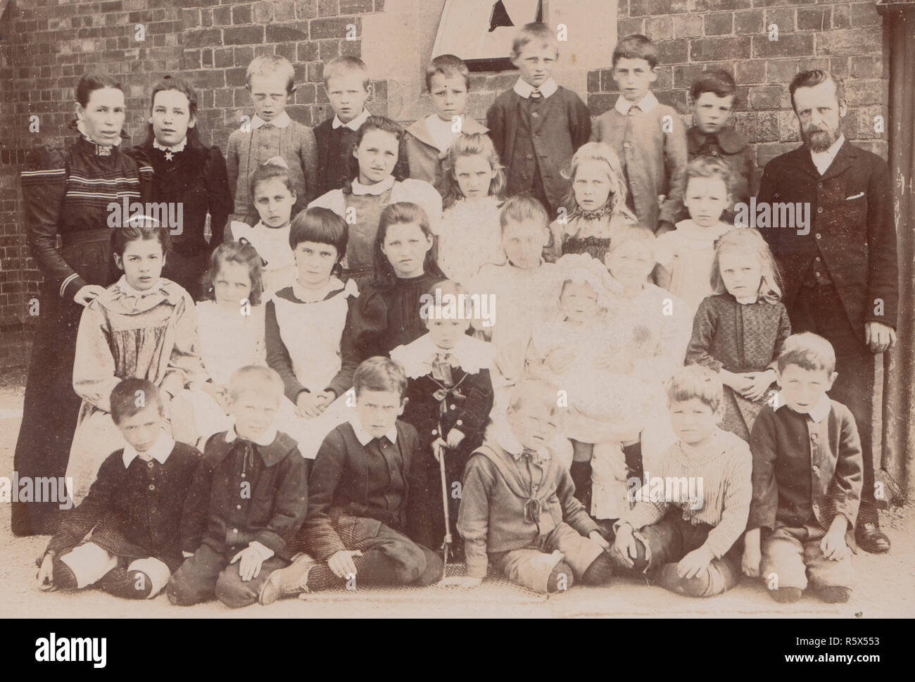 Education System In Victorian Times Clipart