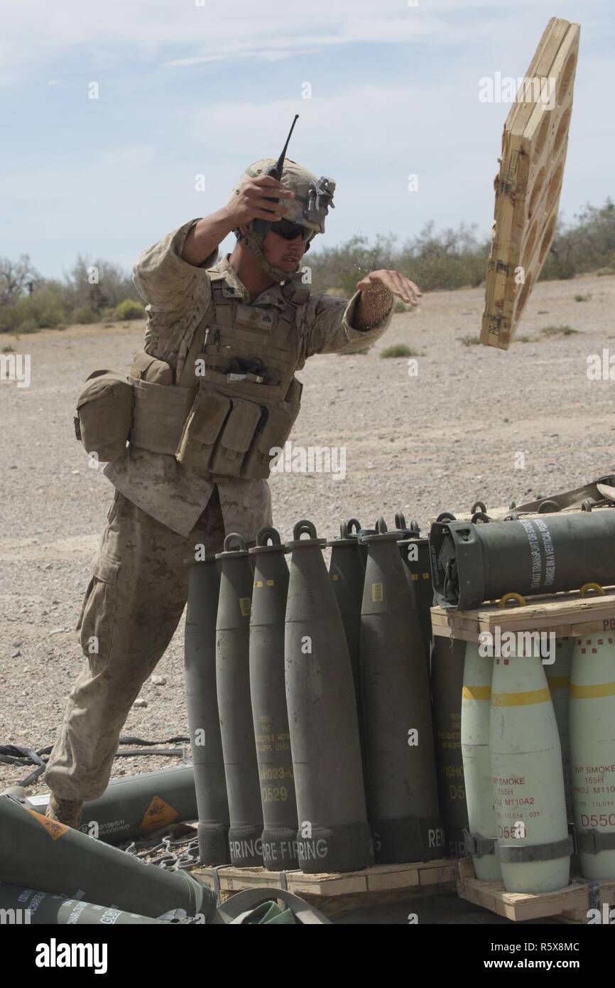 U.S. Marine Corps Cpl. Mitchell M. Stanfield, a field artillery