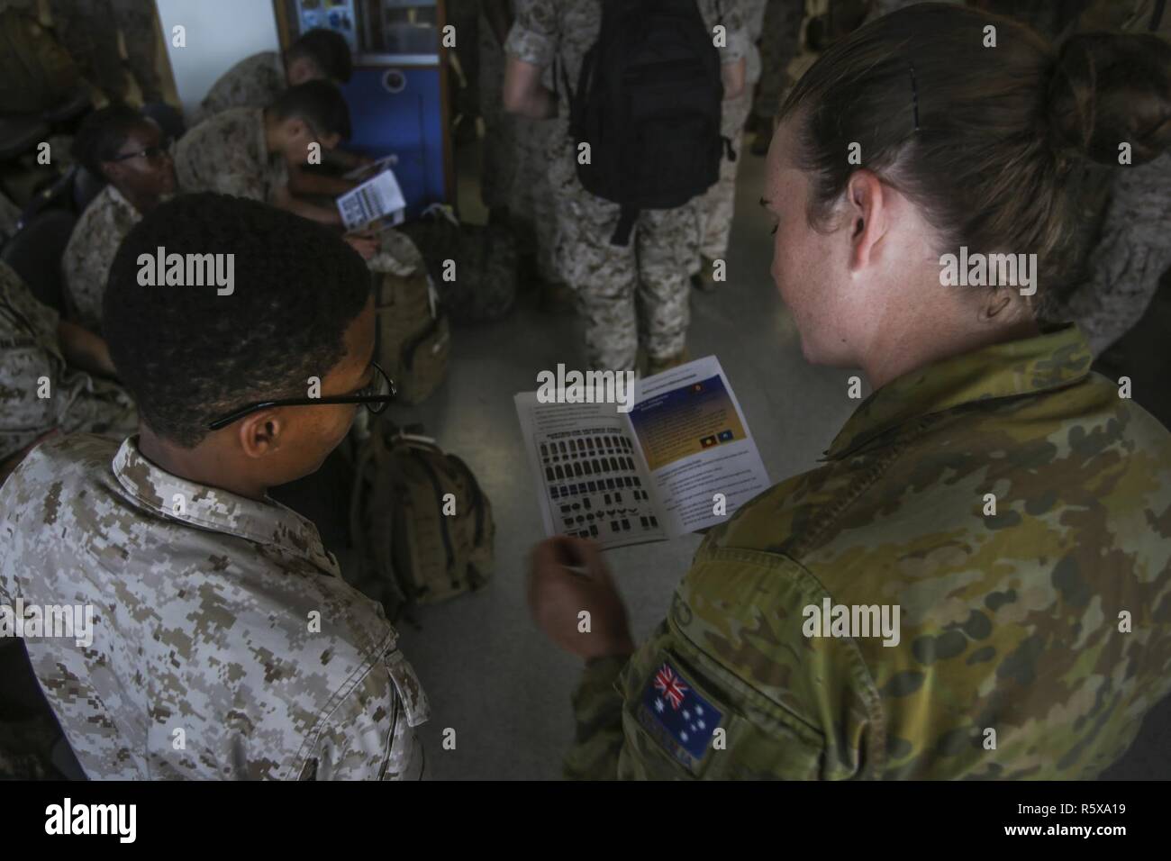 ROYAL AUSTRALIAN AIR FORCE BASE, Darwin U.S. Marine 1st Lt. Gina
