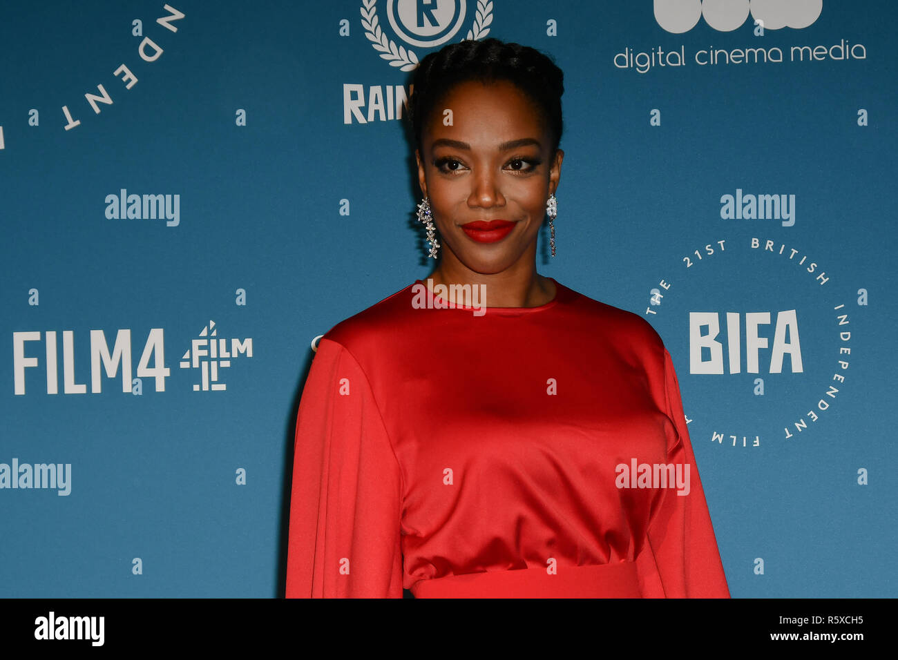 Naomi Ackie Arrivers at The 21sh British Independent Film Awards at 1
