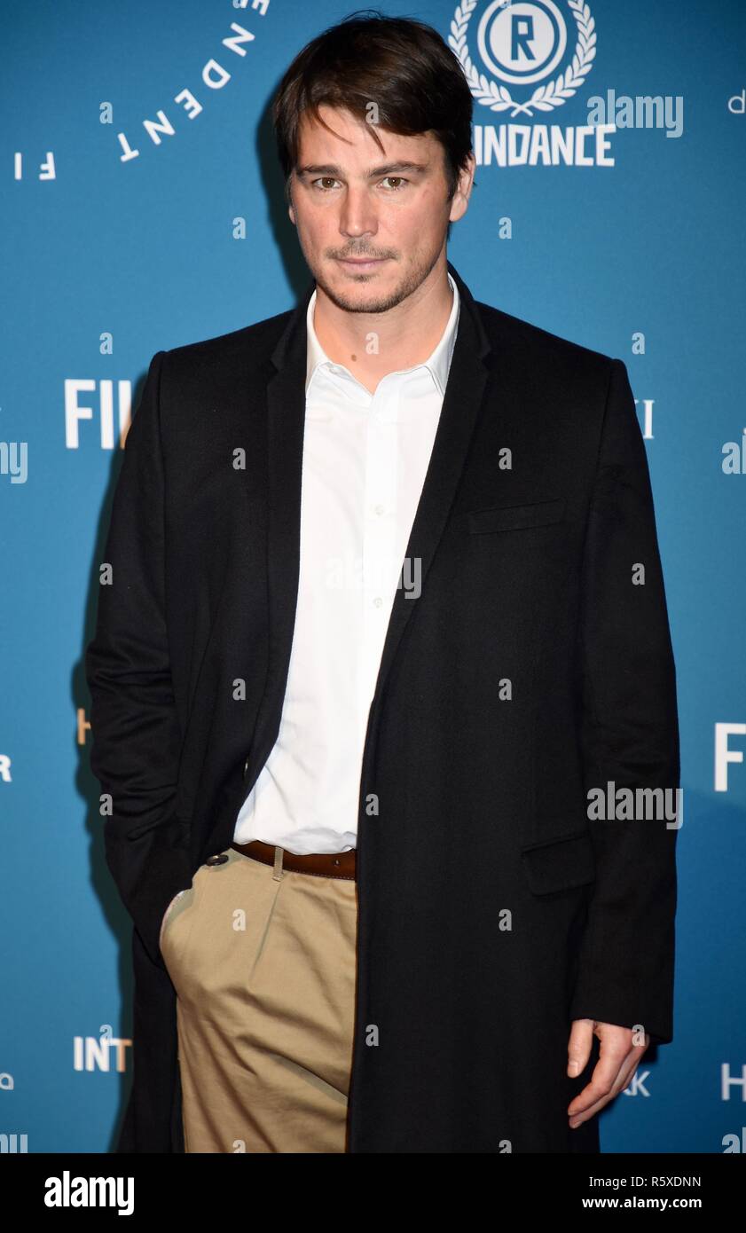 London, UK. 2nd Dec 2018. Josh Hartnett, 21st Independent Film Awards, Old Billingsgate, London.UK Credit: michael melia/Alamy Live News Stock Photo
