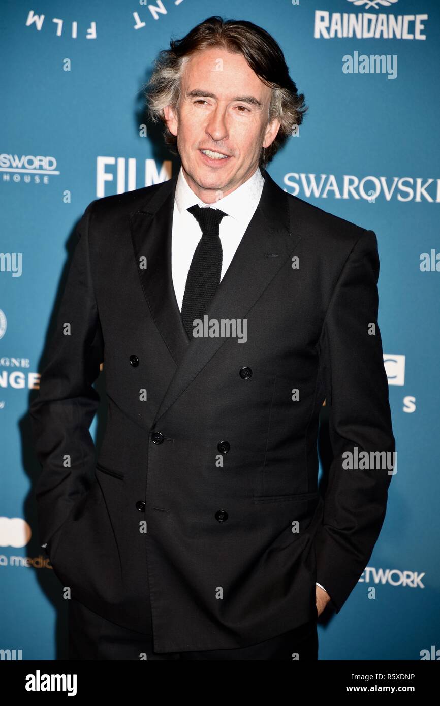 London, UK. 2nd Dec 2018. Steve Coogan, 21st Independent Film Awards, Old Billingsgate, London.UK Credit: michael melia/Alamy Live News Stock Photo
