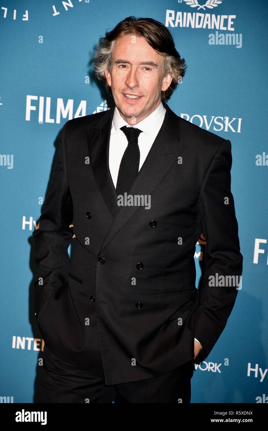 London, UK. 2nd Dec 2018. Steve Coogan, 21st Independent Film Awards, Old Billingsgate, London.UK Credit: michael melia/Alamy Live News Stock Photo