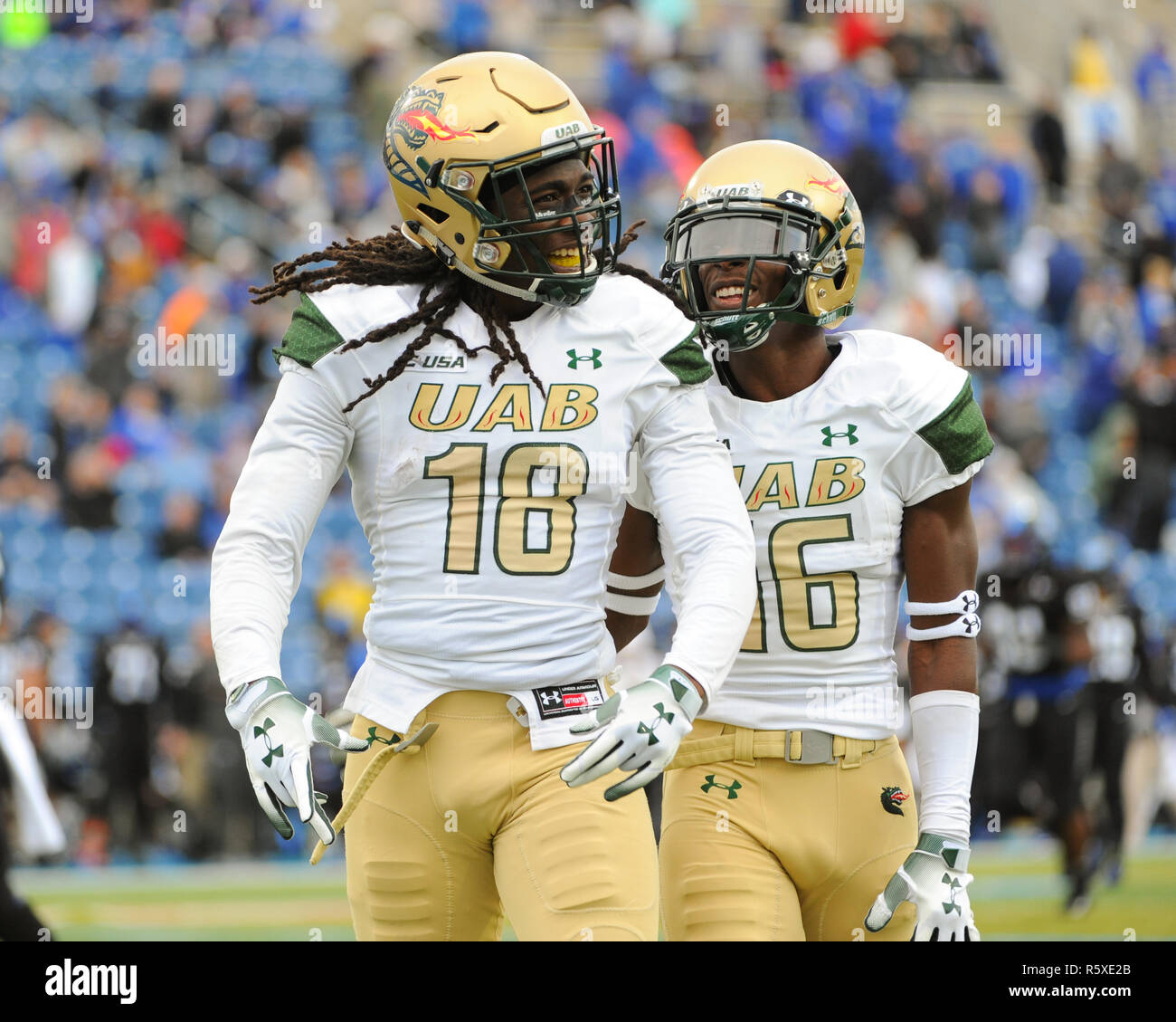 Murfreesboro Tn Usa 01st Dec 2018 Uab Wide Receiver