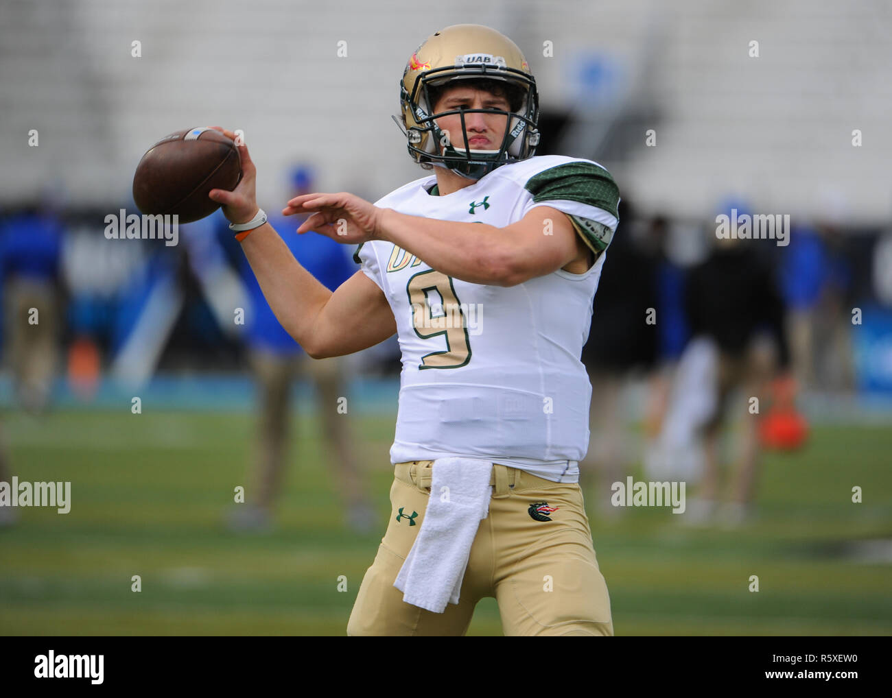 Murfreesboro Tn Usa 01st Dec 2018 Uab Quarterback