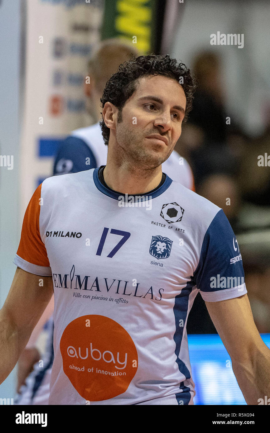 Gabriele Maruotti of Siena during the Italian Men's Volleyball League
