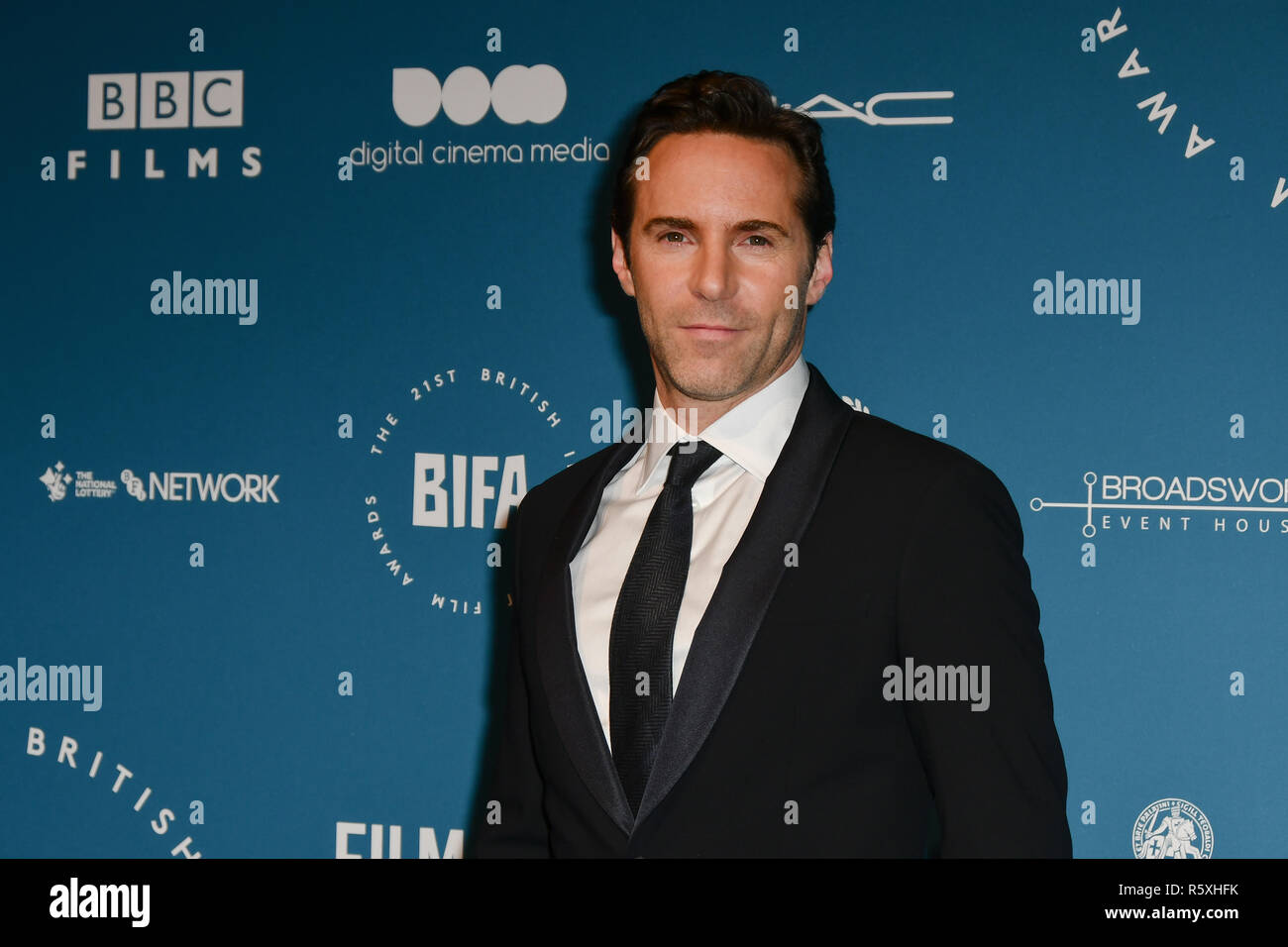 London, UK. 2nd Dec 2018. Alessandro Nivola Arrivers at The 21st British Independent Film Awards at 1 Old Billingsgate Walk on 21 December 2018, London, UK. Credit: Picture Capital/Alamy Live News Stock Photo