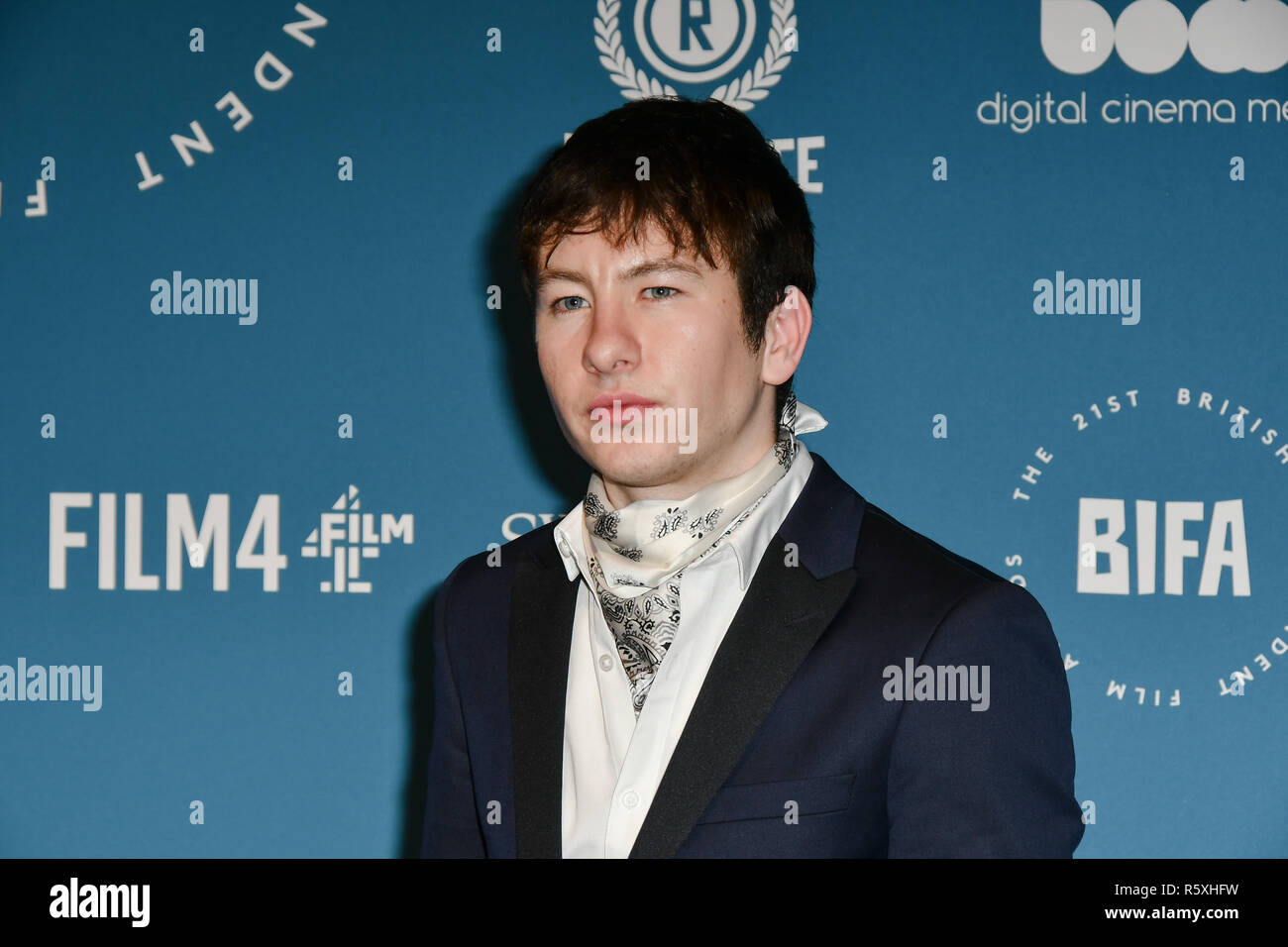 London, UK. 2nd Dec 2018. Barry Keoghan Arrivers at The 21st British Independent Film Awards at 1 Old Billingsgate Walk on 21 December 2018, London, UK. Credit: Picture Capital/Alamy Live News Stock Photo