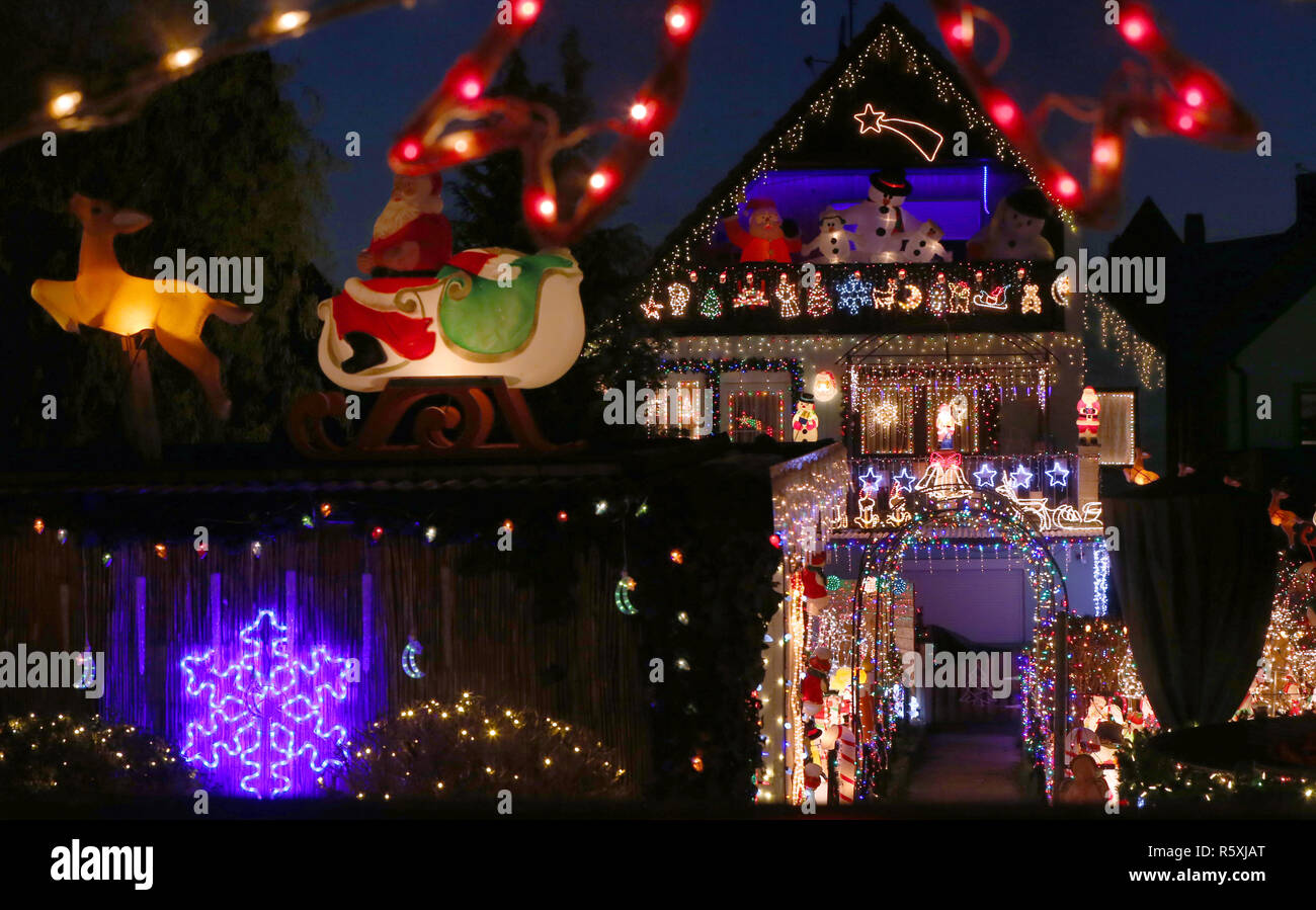 22 November 2018 Bavaria Veitshochheim The House And Garden Of