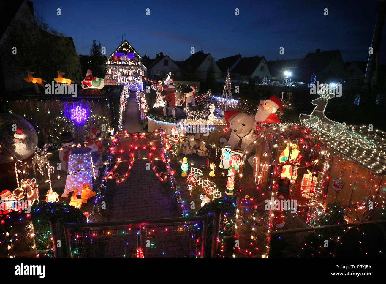22 November 2018 Bavaria Veitshochheim The House And Garden Of