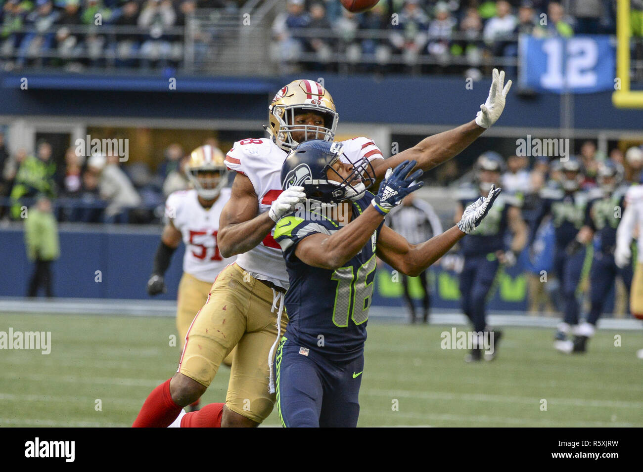 : NFL PRO LINE Men's Tyler Lockett College Navy Seattle