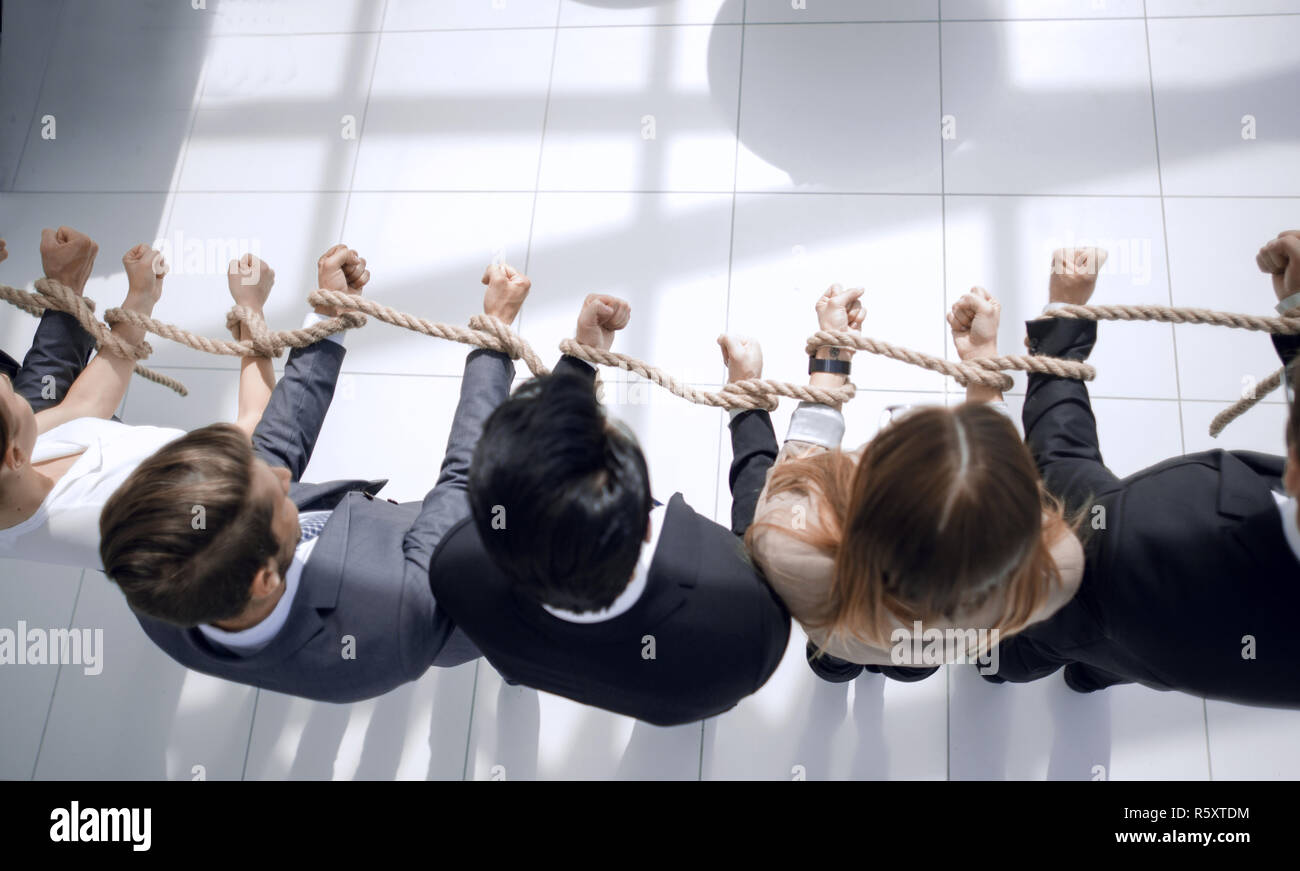 team building activities outdoor Stock Photo Alamy