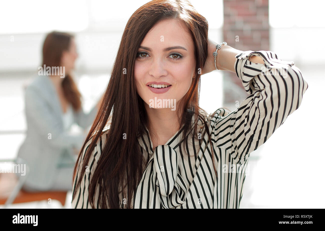 Serious responsible young woman hi-res stock photography and images - Alamy