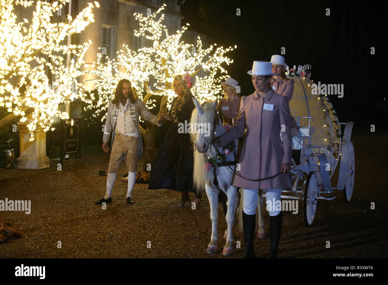 'The Only Way is Essex' season finale filming at Addington Palace