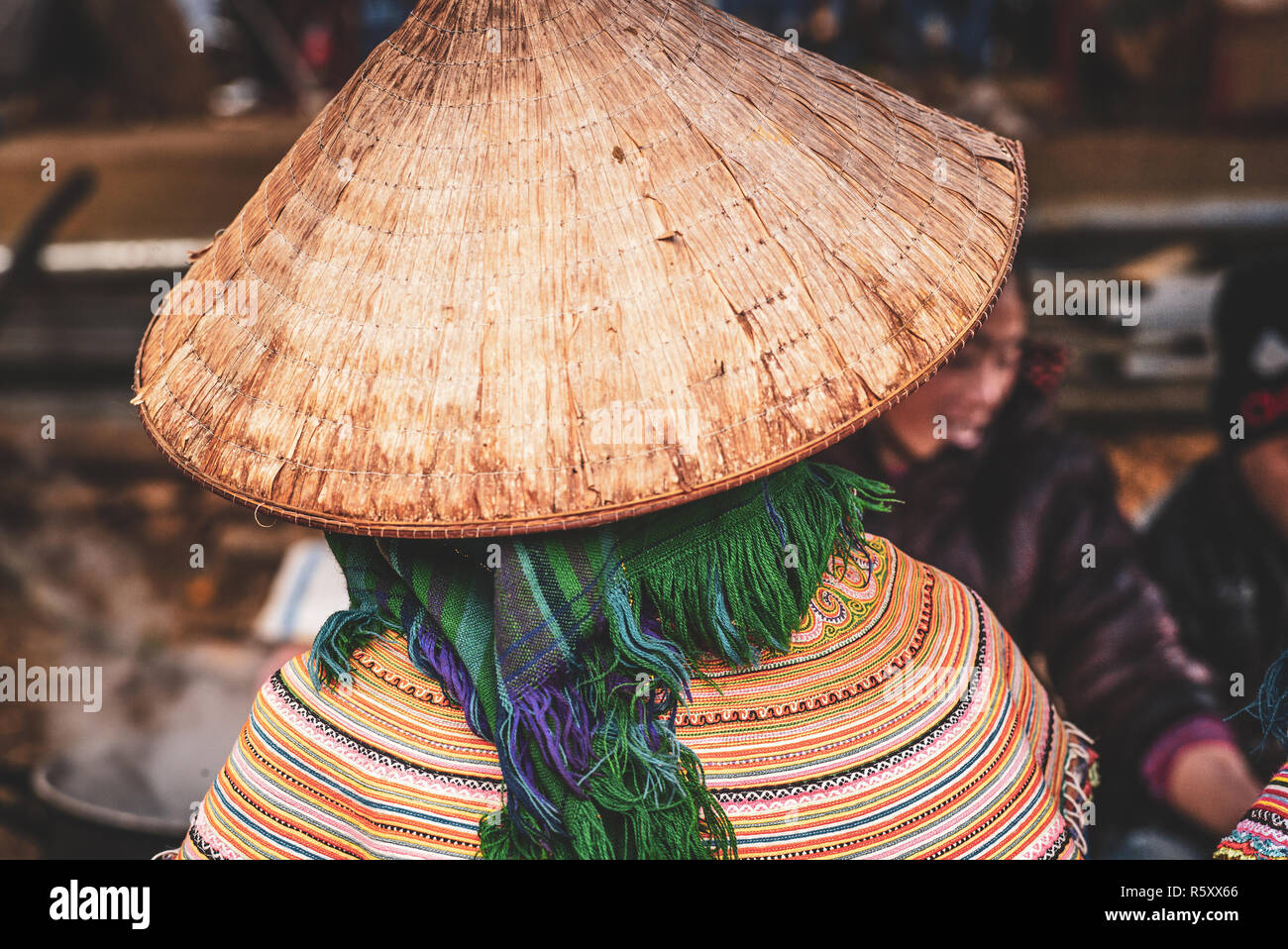 Details and colours from tribes in north of Vietnam Stock Photo - Alamy